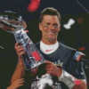 Patriots Tom Brady diamond painting