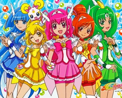 Pretty Cure Illustration diamond painting