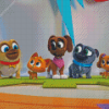 Puppy Pals Characters diamond painting