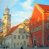 Ravensburg City Buildings diamond painting