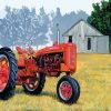 Red Tractor diamond painting