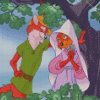 Robin Hood And Marian Love diamond painting