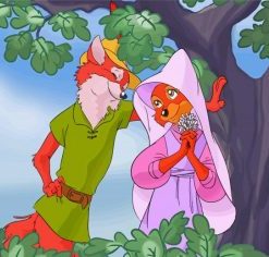 Robin Hood And Marian Love diamond painting