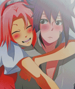 Sasuke And Sakura Naruto diamond painting