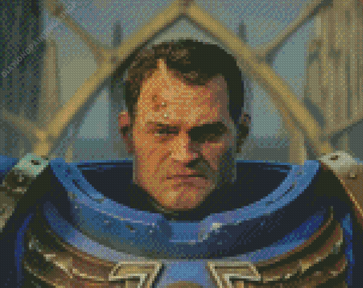 Space Marine diamond painting