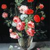 Still Life With Flowers In A Glass Vase diamond painting