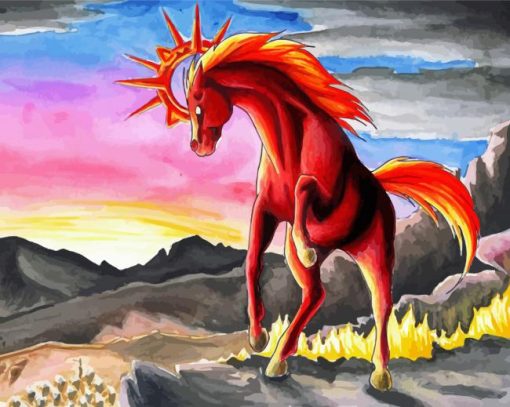 Sun Horse Art diamond painting