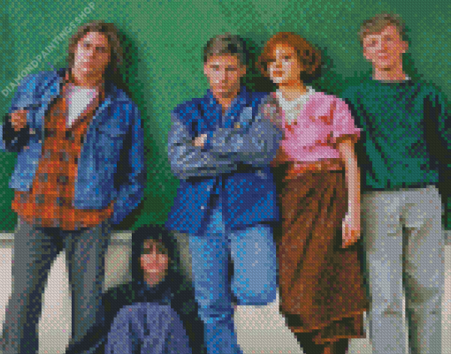 The Breakfast Club Drama Movie diamond painting