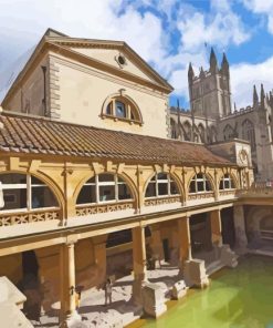 The Roman Baths diamond painting