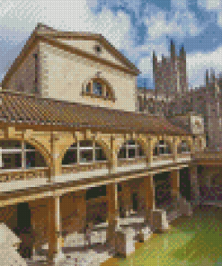 The Roman Baths diamond painting