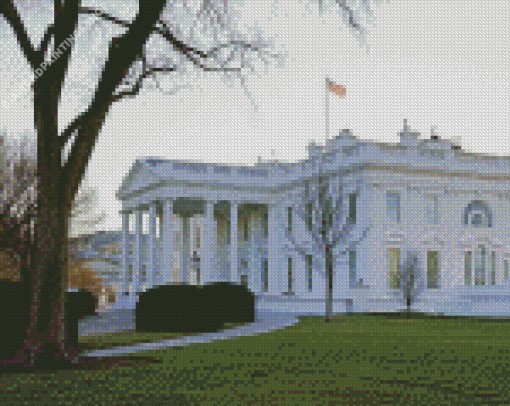 The White House USA diamond painting