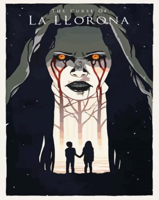 The Curse Of La Llorona Illustration diamond painting