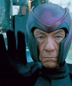 The Older Magneto Character diamond painting