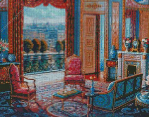 Victorian Room Art diamond painting