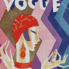 Vogue Poster Art diamond painting