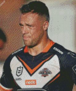 Wests Tigers Rugby Team Player diamond painting