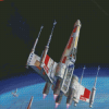 X Wing Fighter Star Wars diamond painting