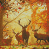 Aesthetic Elks diamond painting