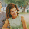 Aesthetic Jacqueline Kennedy Onassis diamond painting