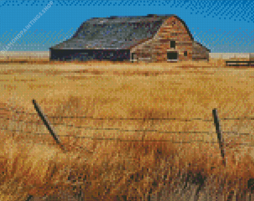 Aesthetic Prairie Landscape diamond painting