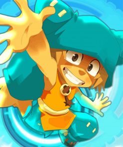 Aesthetic Wakfu Character diamond painting