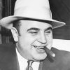 Al Capone Smokes A Cigar On The Train diamond painting