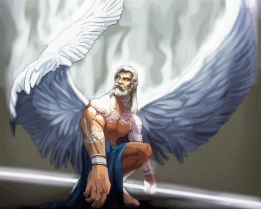 Angel Man diamond painting
