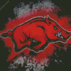 Arkansas Logo diamond painting