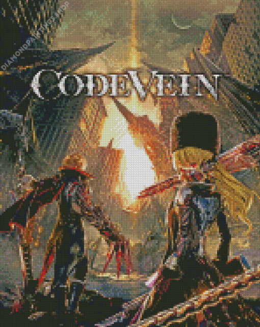 Code Vein Game Poster diamond painting