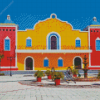 Colorful Hacienda diamond painting