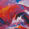 Colorful Waves Art diamond painting