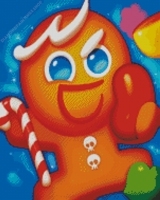 Cookie Run Character diamond painting