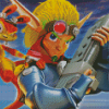 Cool Jak And Daxter diamond painting