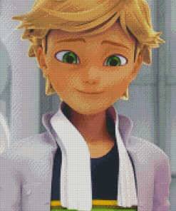 Cool Miraculous Adrien diamond painting