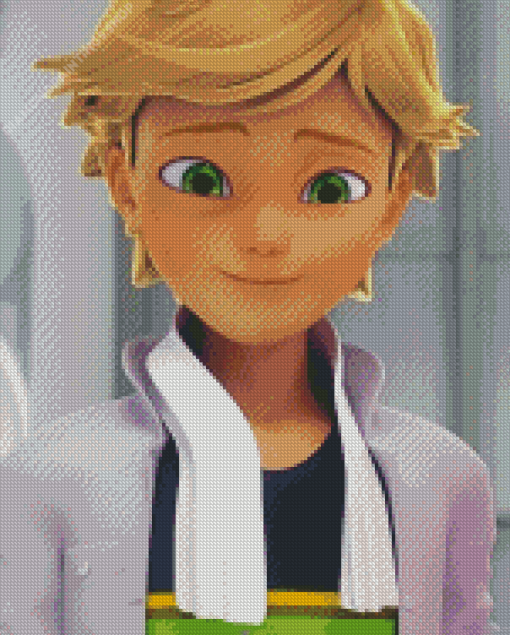 Cool Miraculous Adrien diamond painting