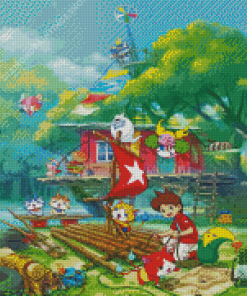 Cool Yo Kai Watch diamond painting