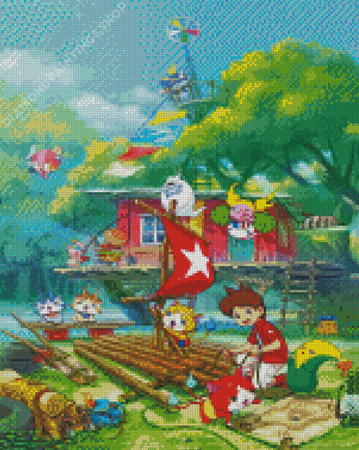 Cool Yo Kai Watch diamond painting