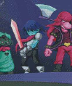 Deltarune Game Characters diamond painting