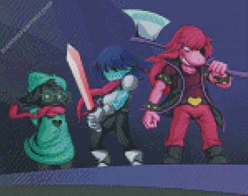 Deltarune Game Characters diamond painting