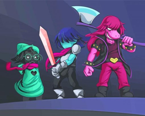 Deltarune Game Characters diamond painting