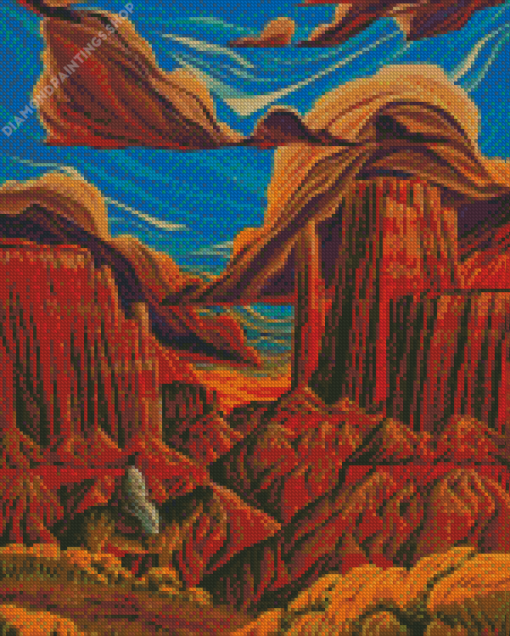 Desert By William Haskell diamond painting