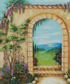 Garden Arch diamond painting