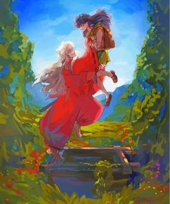 Inuyasha And Kagome Higurashi diamond painting