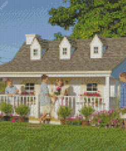 Kids House diamond painting