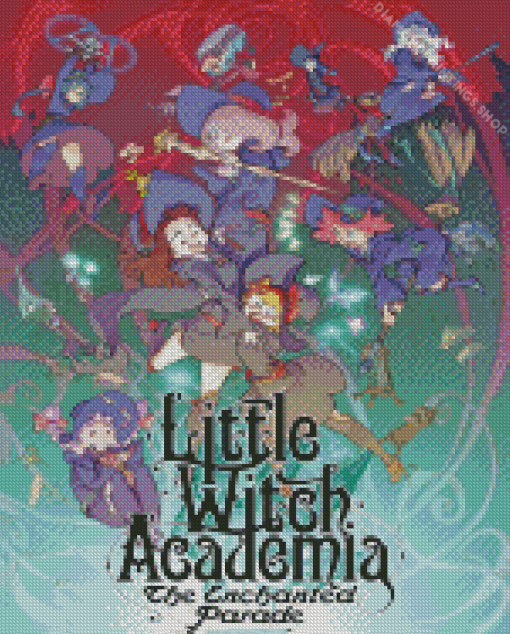 Little Witch Academia Poster diamond painting