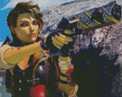 Loba From Apex Legends diamond painting