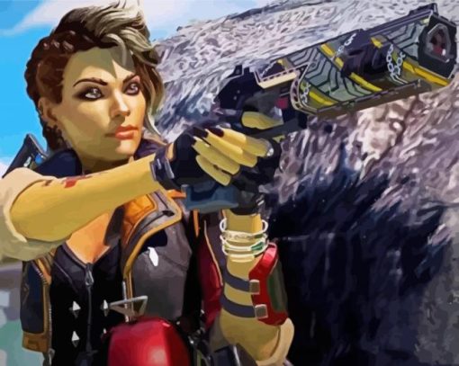 Loba From Apex Legends diamond painting