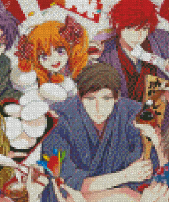 Monthly Girls Nozaki Kun Manga Anime Characters diamond painting