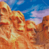 Mount Rushmore National Memorial diamond painting