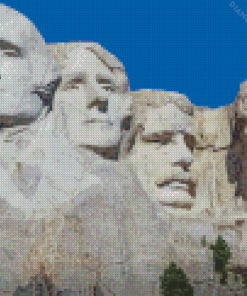 Mount Rushmore Presidents South Dakota diamond painting